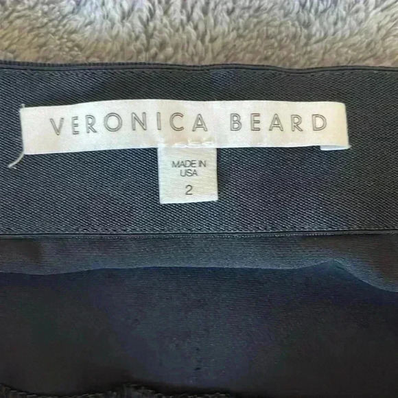 Veronica Beard Scuba Legging in Black Size 2 - Picture 4 of 12